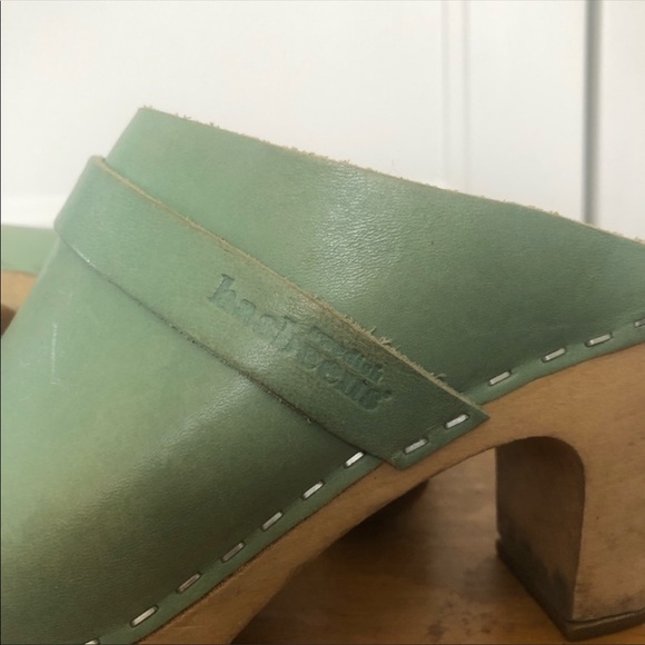 COPY - SWEDISH HABEENS clogs in minty green - Picture 6 of 7